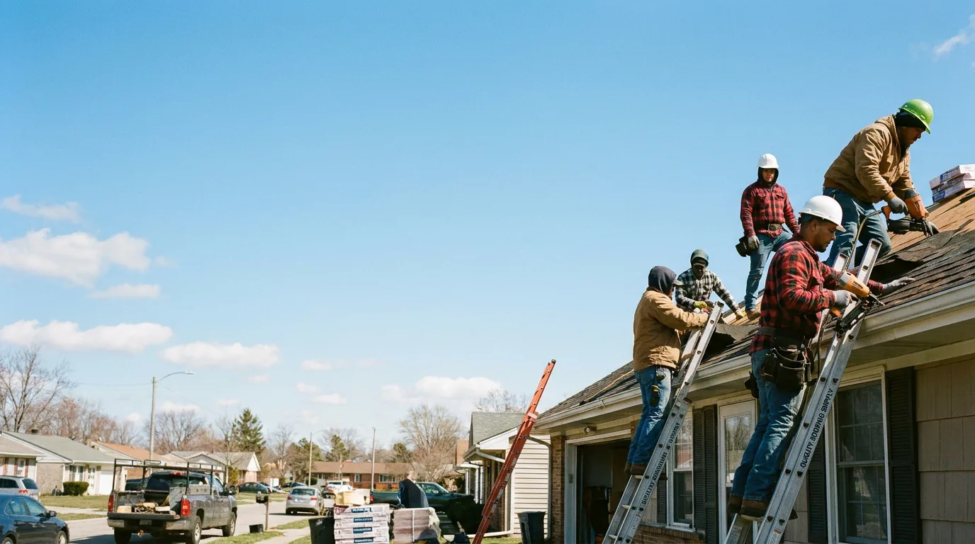 Roofing in Mustang, OK near me